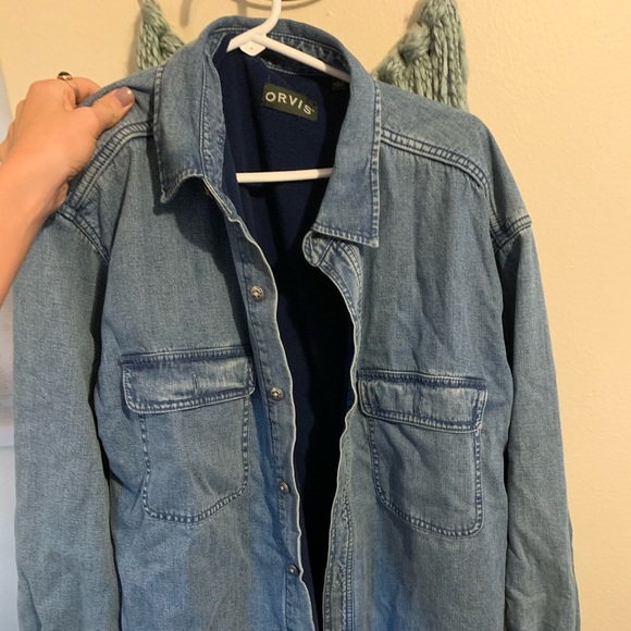 orvis denim chore jacket